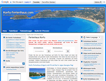 Tablet Screenshot of korfu-ferienhaus.com