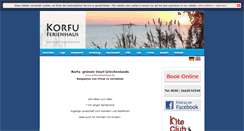 Desktop Screenshot of korfu-ferienhaus.de