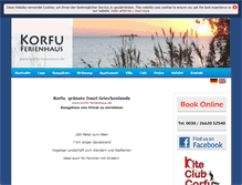 Tablet Screenshot of korfu-ferienhaus.de